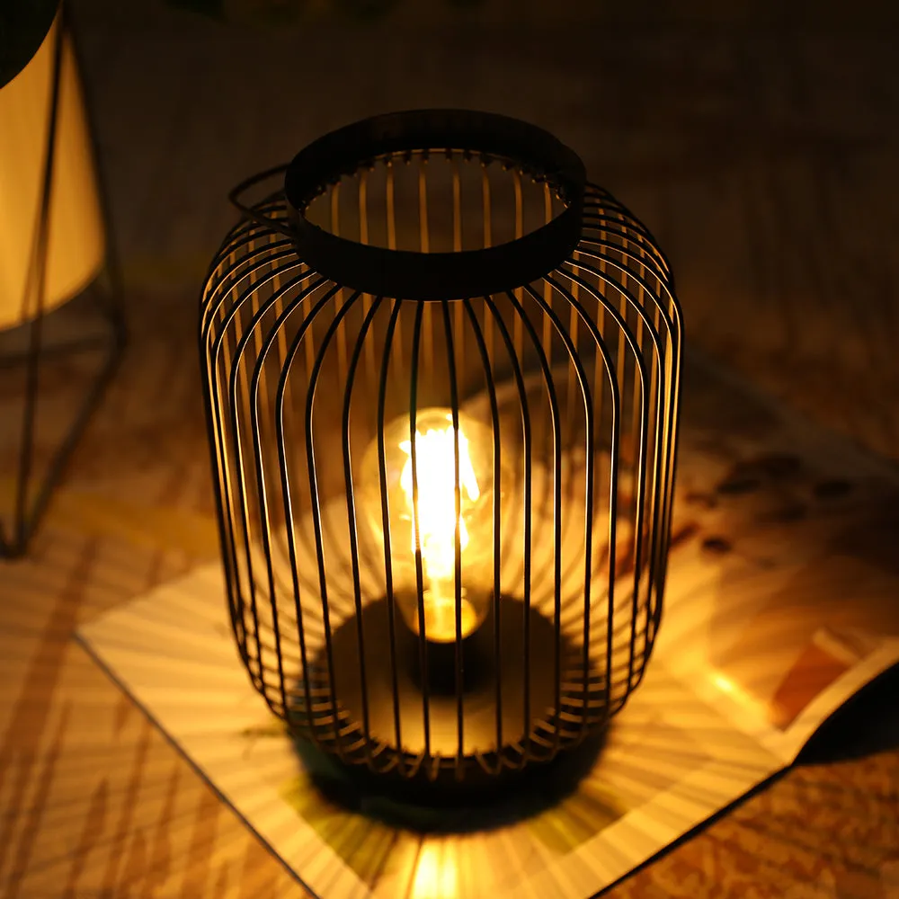 11''High Battery Powered Hanging Lamp (Cylinder)