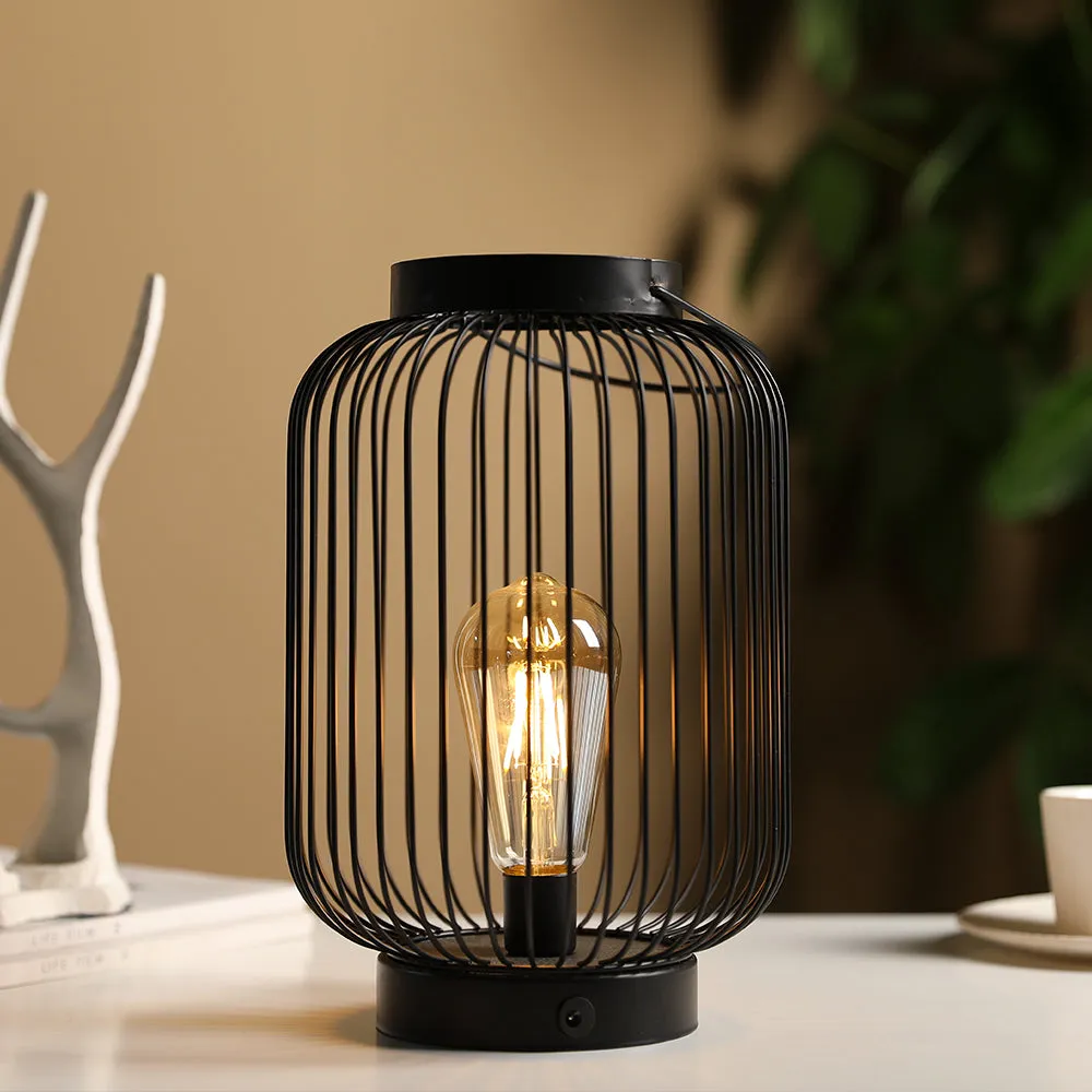 11''High Battery Powered Hanging Lamp (Cylinder)