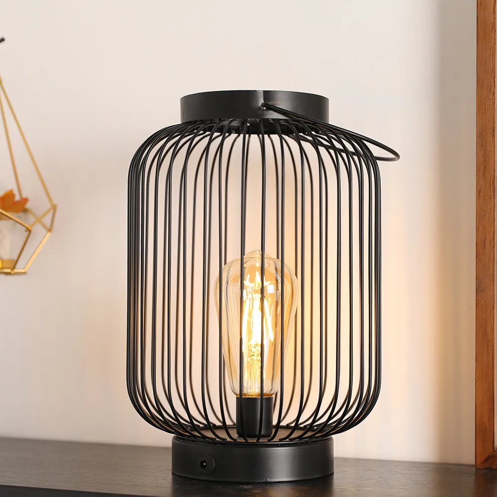 11''High Battery Powered Hanging Lamp (Cylinder)