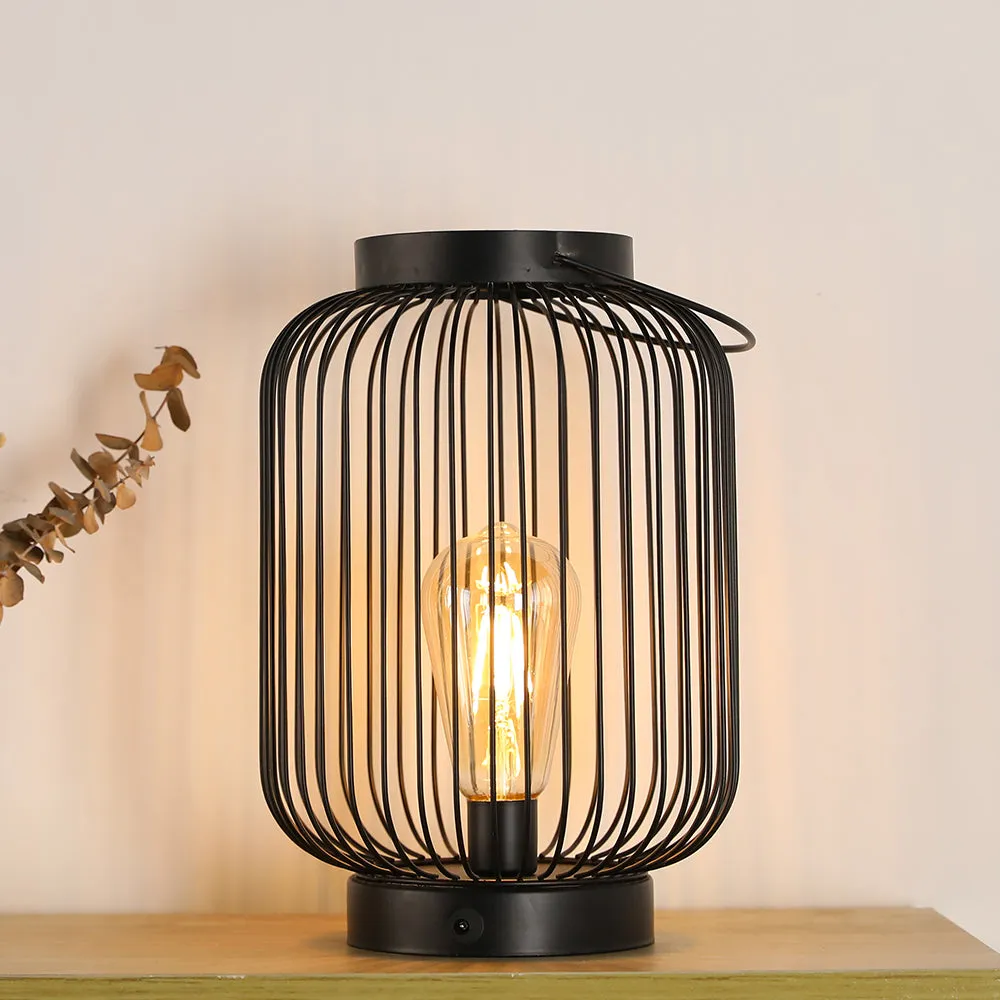 11''High Battery Powered Hanging Lamp (Cylinder)