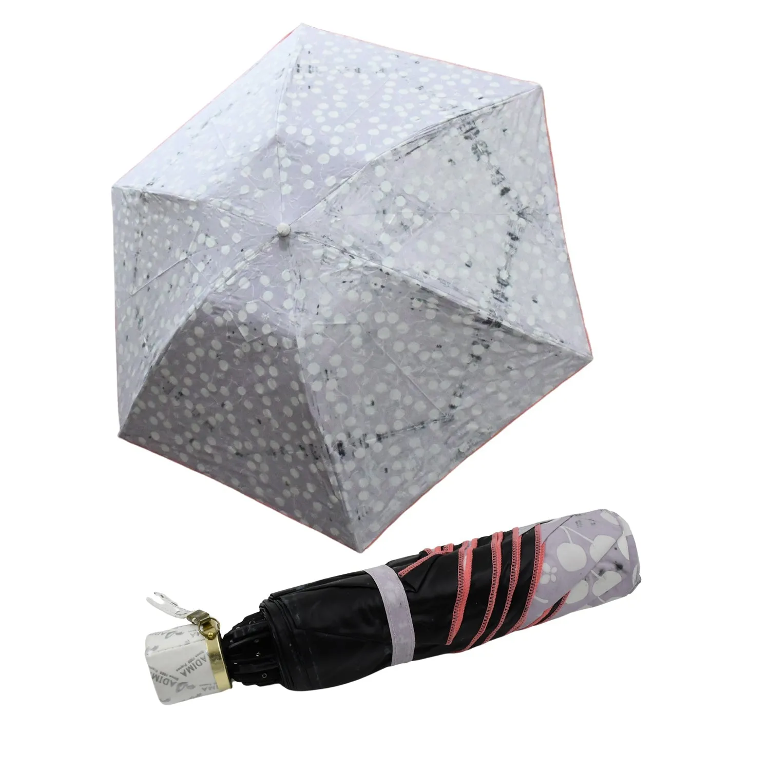 2 Fold Sun Protective Solid Foldable Outdoor Umbrella,Portable Sun,UV Protection LightweightRain Umbrella With Umbrella CaseFor Girls, Women, Men, Boys