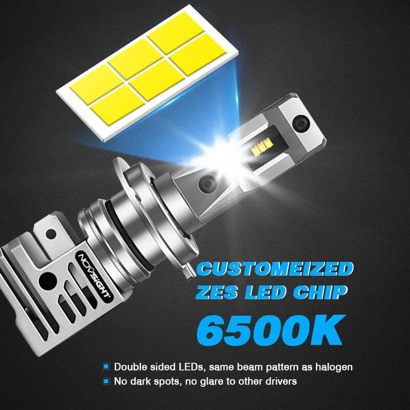 2008-2012 Volkswagen CC LED Headlight Bulb H7 Car Light Bulb Upgrade Plug and Play 6500K