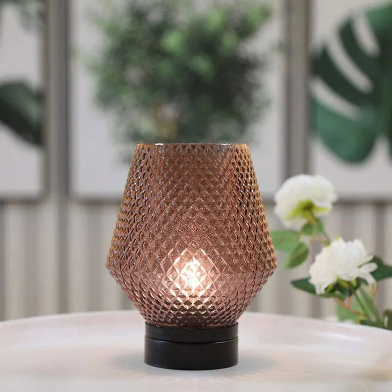 8.5"H Battery Operated Table Lamp
