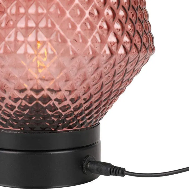 8.5"H Battery Operated Table Lamp