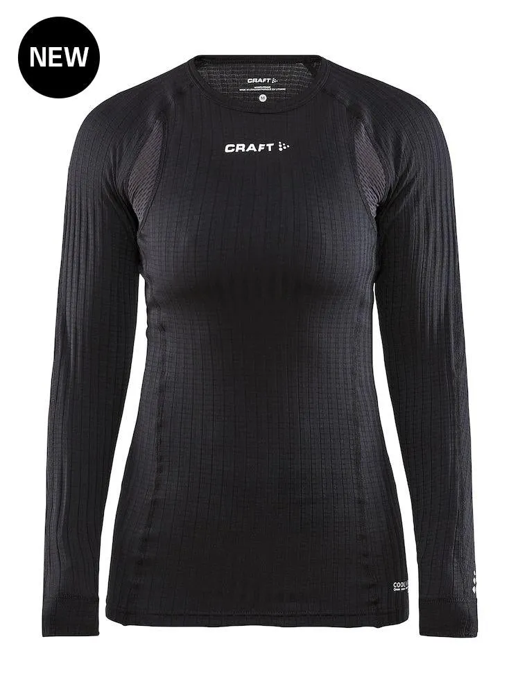 Active Extreme X Round Neck Long Sleeve Baselayer - Womens