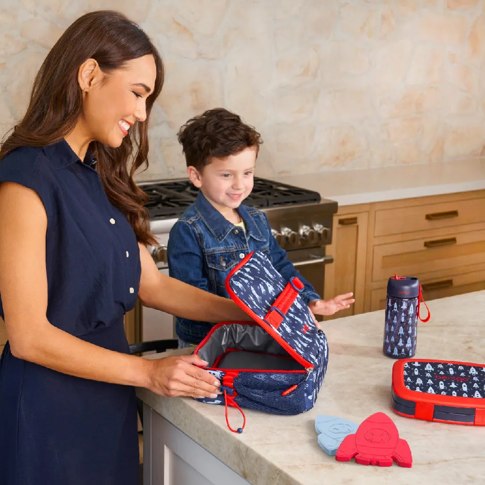 Bentgo Kids Prints Lunch 5-Piece Set with Ice Packs