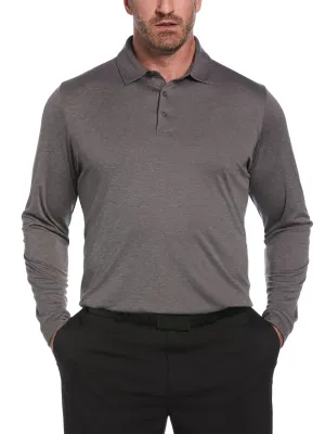 Big & Tall Swing Tech™ Essential Long Sleeve Golf Polo
