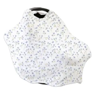 Blake's Blooms Waffle Bamboo Multi-Use Stretchy Car Seat & Nursing Cover