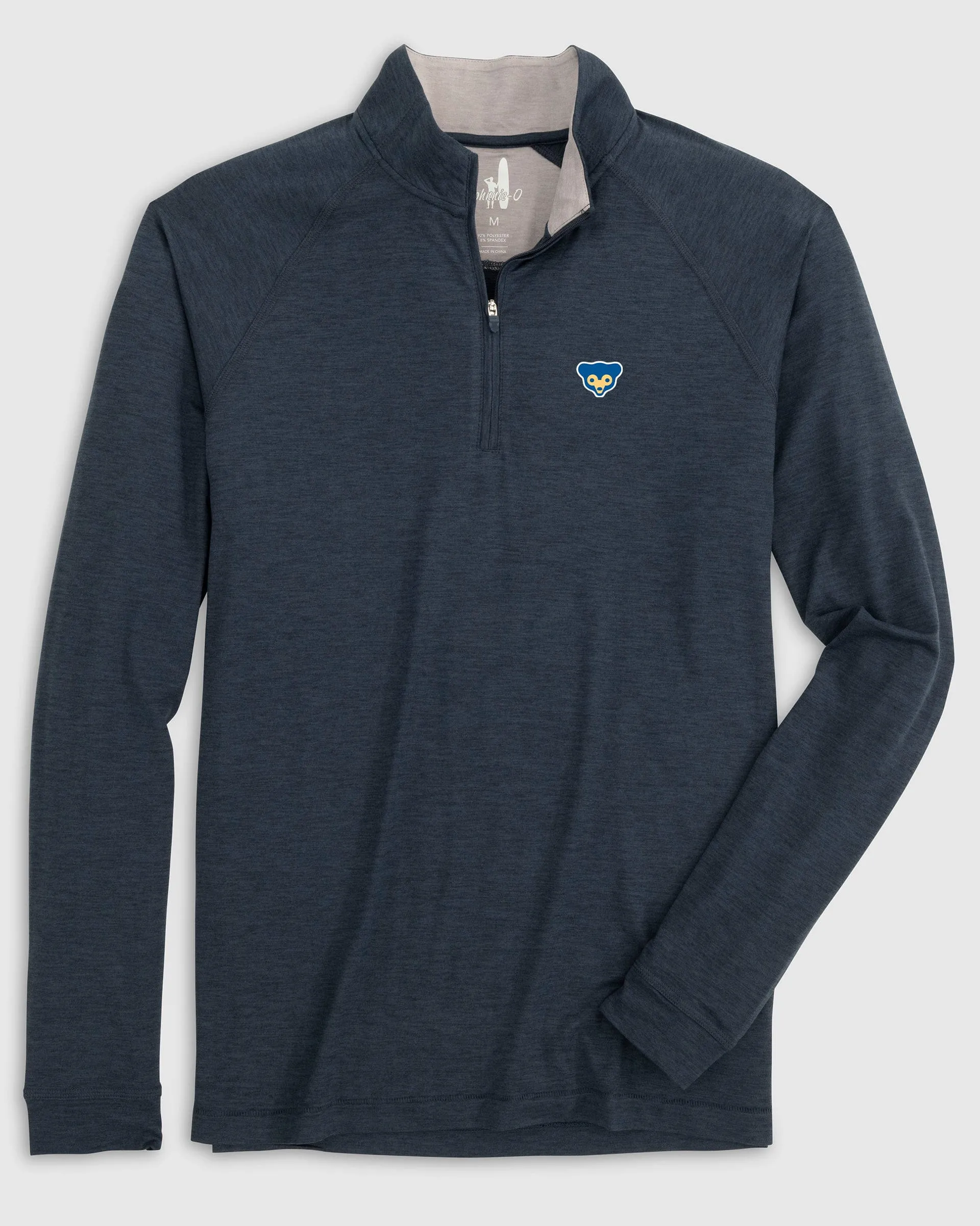 Chicago Cubs Freeborne Performance 1/4 Zip - Cooperstown Logo
