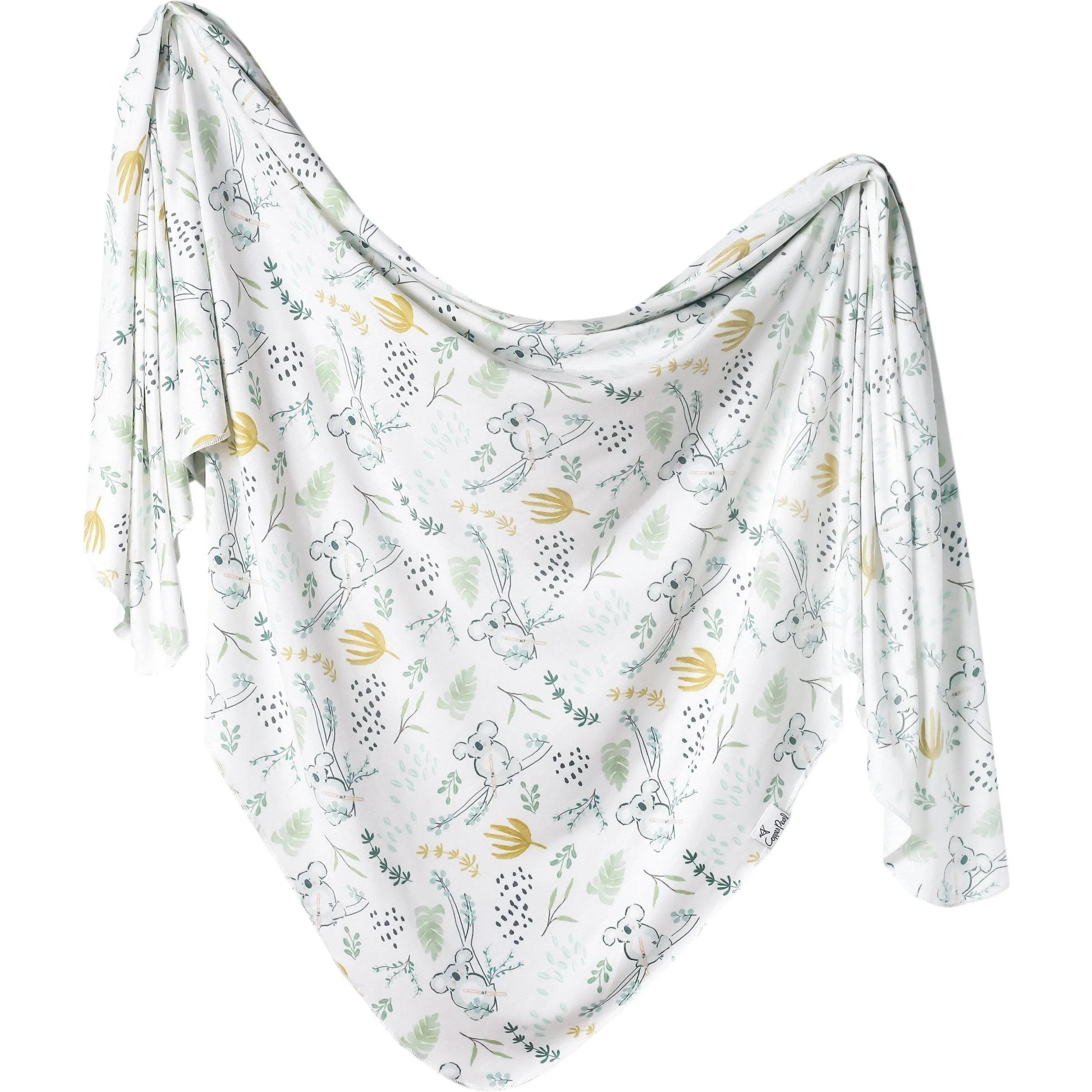 Copper Pearl Knit Swaddle Blanket | Aussie