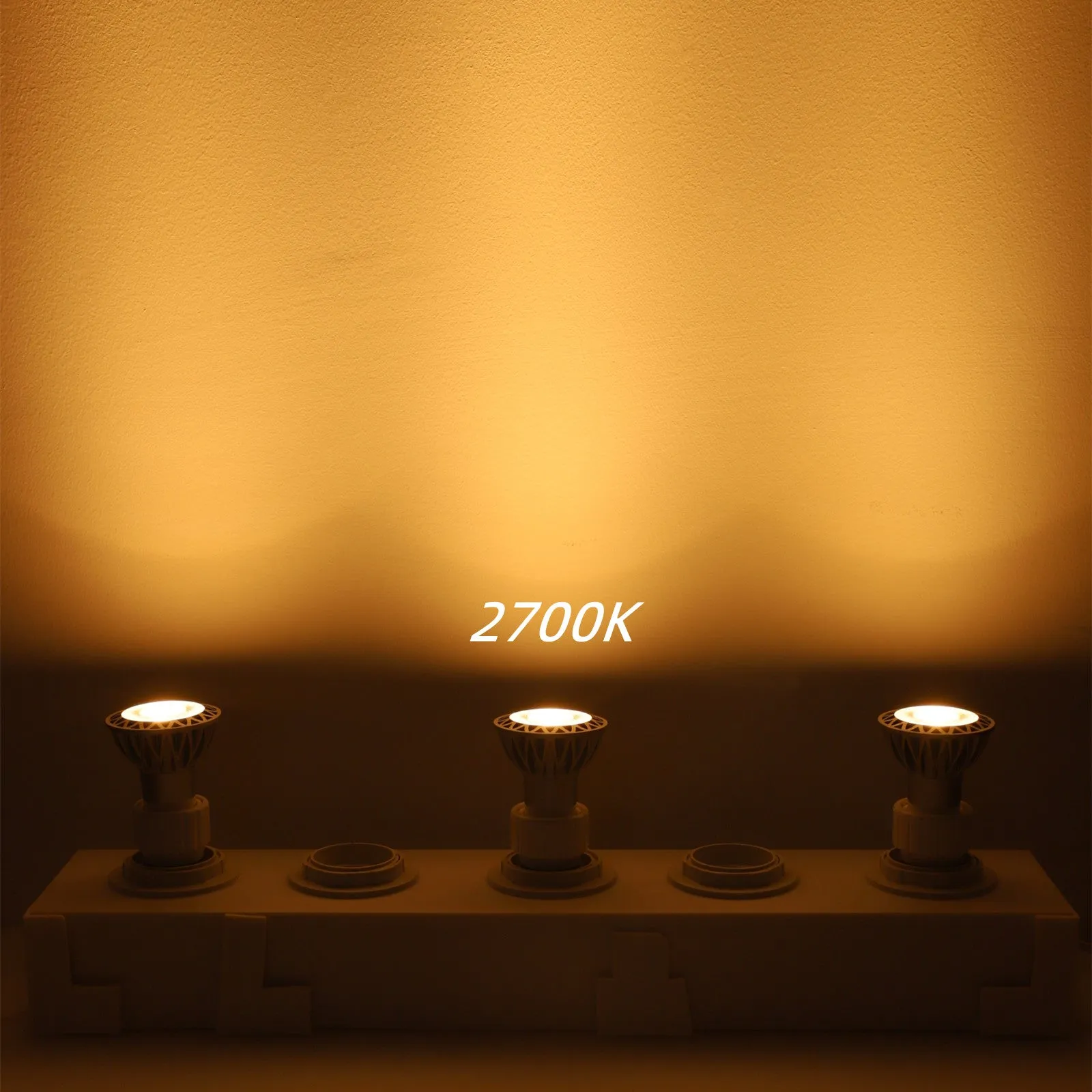 CRI-MAX CRI 95  GU10 6.5W LED Spotlight 2700K - 6pcs