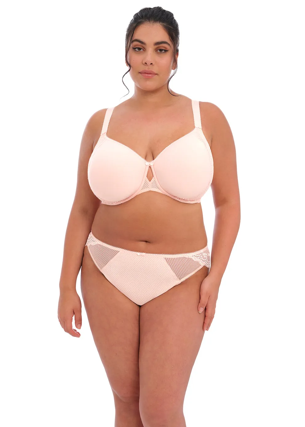 Elomi Charley Moulded Spacer Seamless Underwire Bra (Ballet Pink)
