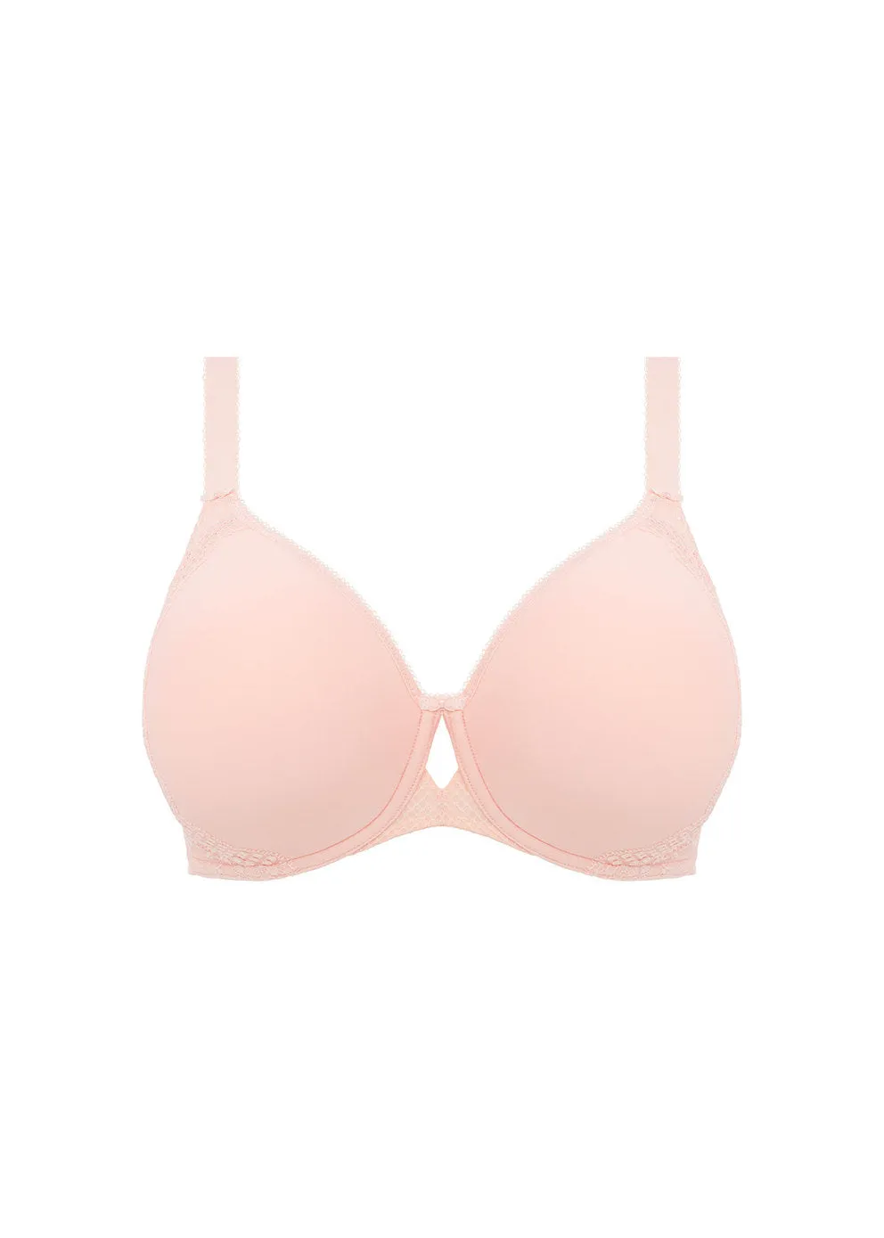 Elomi Charley Moulded Spacer Seamless Underwire Bra (Ballet Pink)