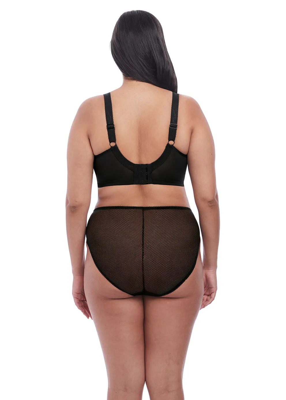 Elomi Charley Moulded Spacer Seamless Underwire Bra (Fawn   Black)