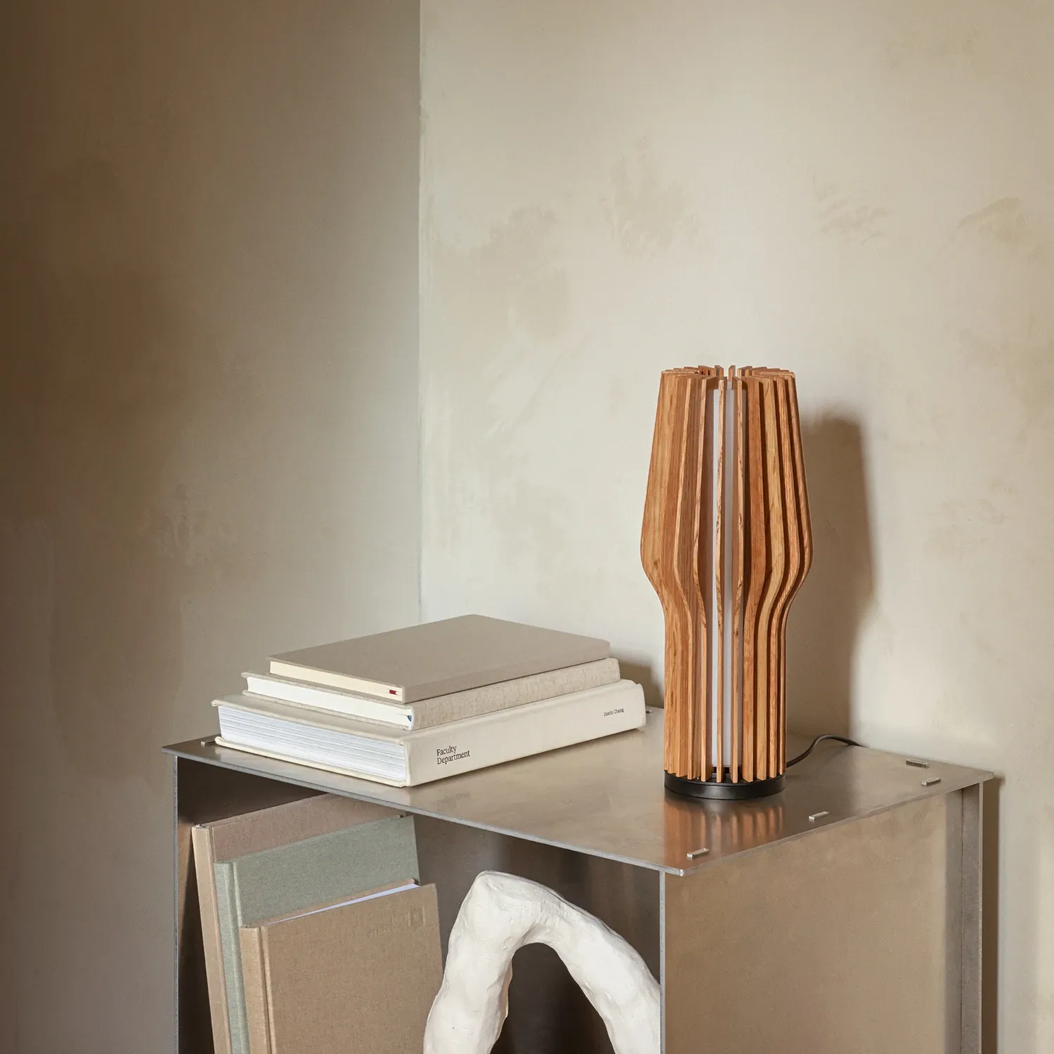 eva solo | radiant portable table lamp | oak