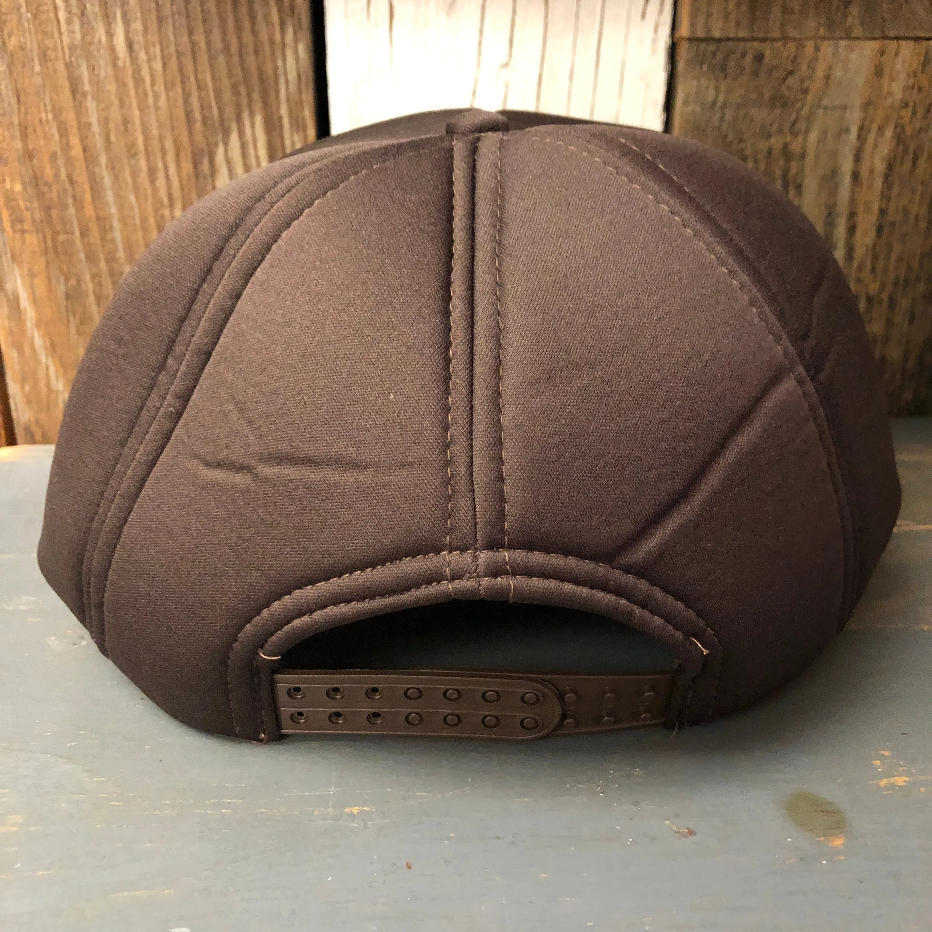 Hermosa Beach SUNBEAMS Winter All Foam Cap Hat - Brown