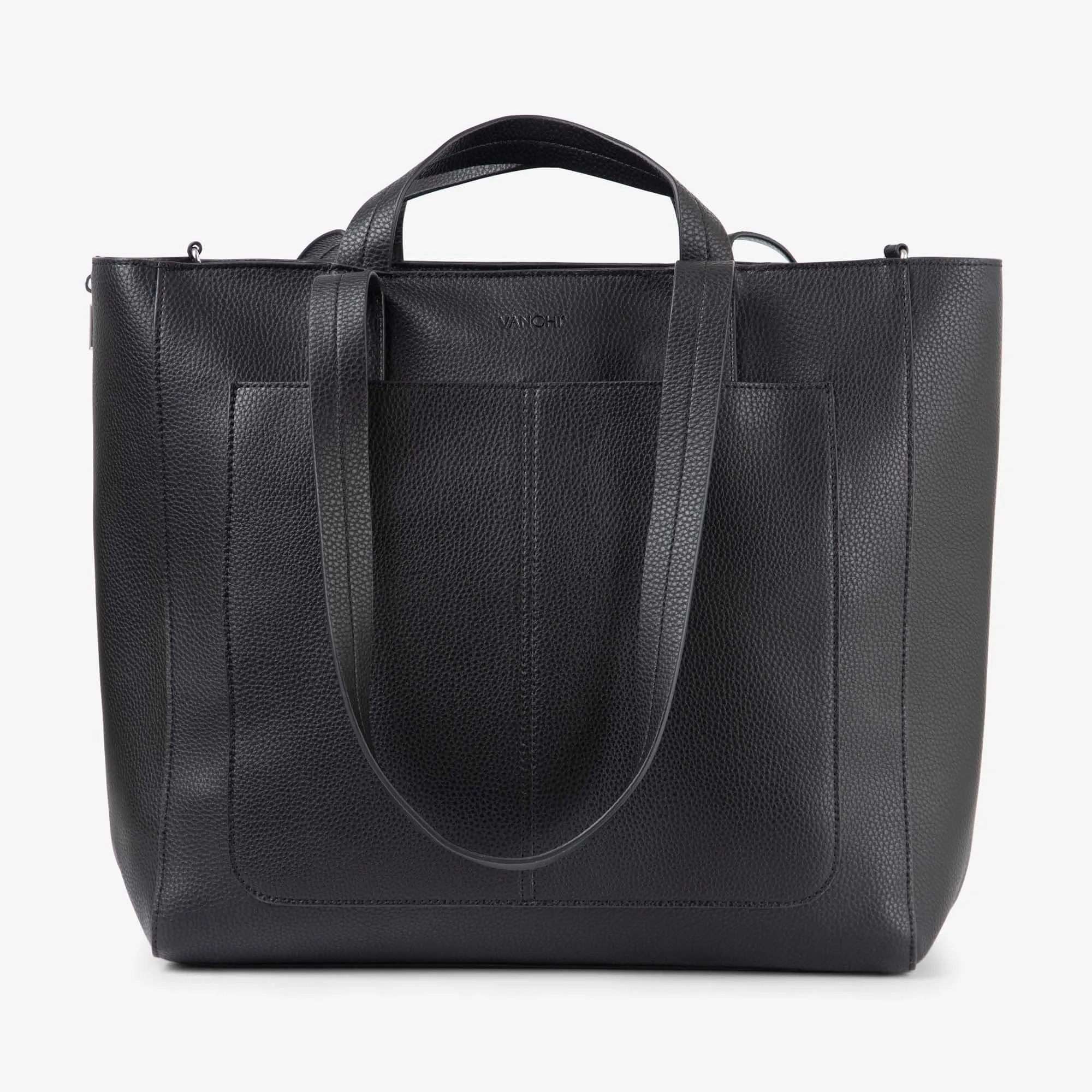 Ida Tote   Organiser (Vegan) Black
