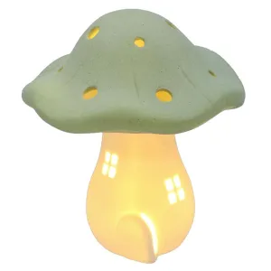 Joe Davies 17cm Mushroom Glow LED House Sage