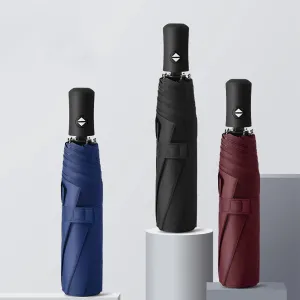 Large Travel Umbrella - Heavy Duty Windproof & Waterproof, Fully Automatic Golf Umbrella, UPF50  UV Protection