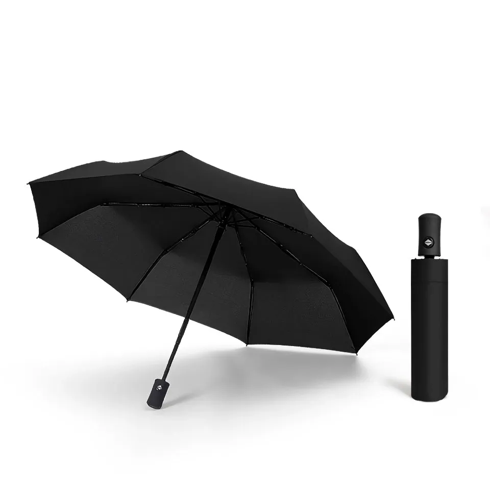 Large Travel Umbrella - Heavy Duty Windproof & Waterproof, Fully Automatic Golf Umbrella, UPF50  UV Protection