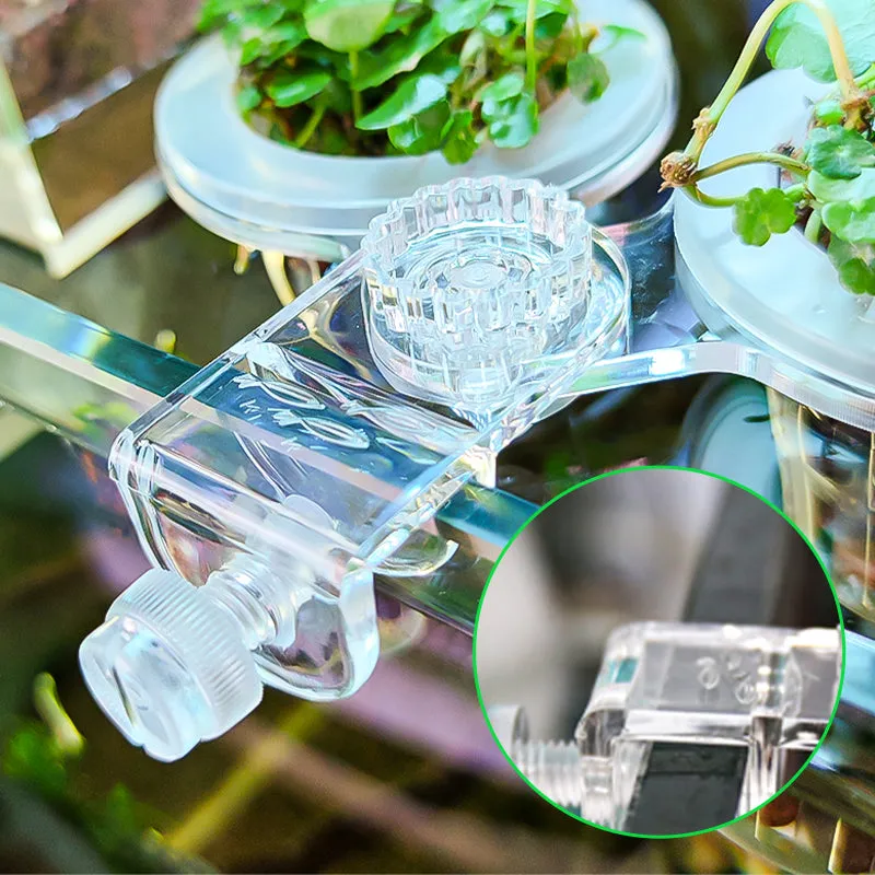 Multi-use Plant Hydroponic Transparent Clamp Basket