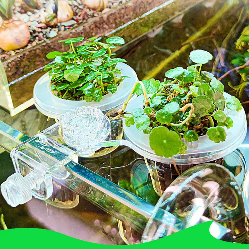 Multi-use Plant Hydroponic Transparent Clamp Basket