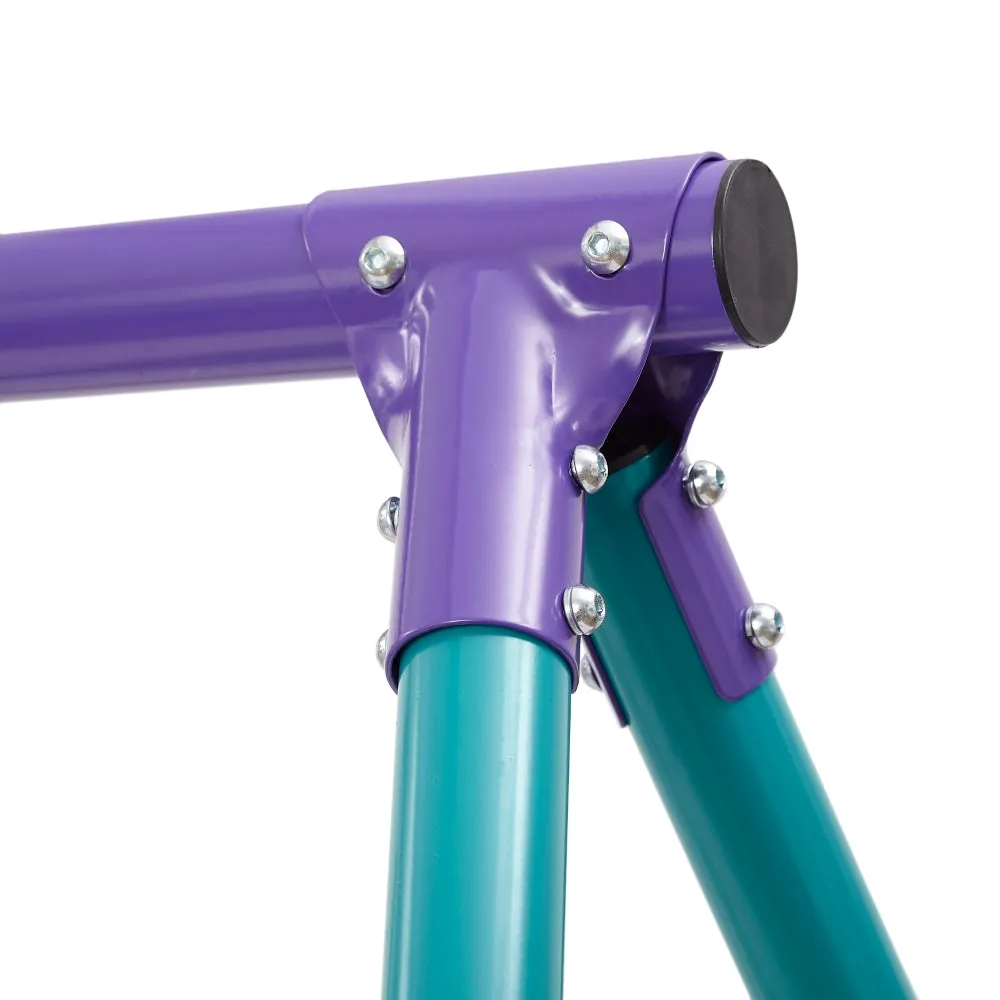 Plum Metal Jupiter Double Swing and Glider Set