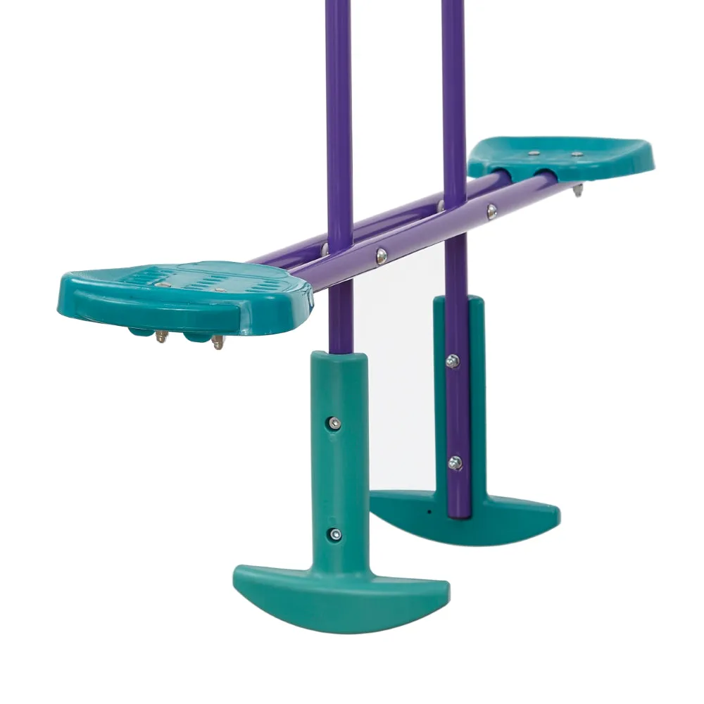 Plum Metal Jupiter Double Swing and Glider Set