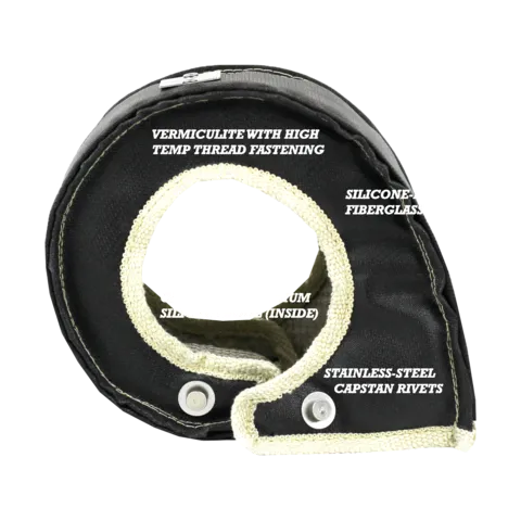 PTP T3/T4 Turbo Blanket / Heat Wrap Cover -  Black / Silver / Red / Blue