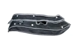 PTP X PRL 2017-2021 Honda Civic Type-R FK8 Black Lava 5" High Volume Downpipe Blanket