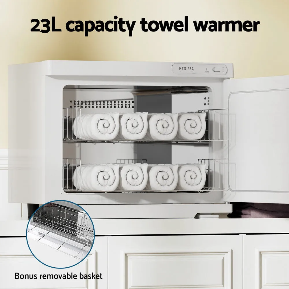 Rapid Heating 23L Towel Warmer UV Sterilizer - Devanti