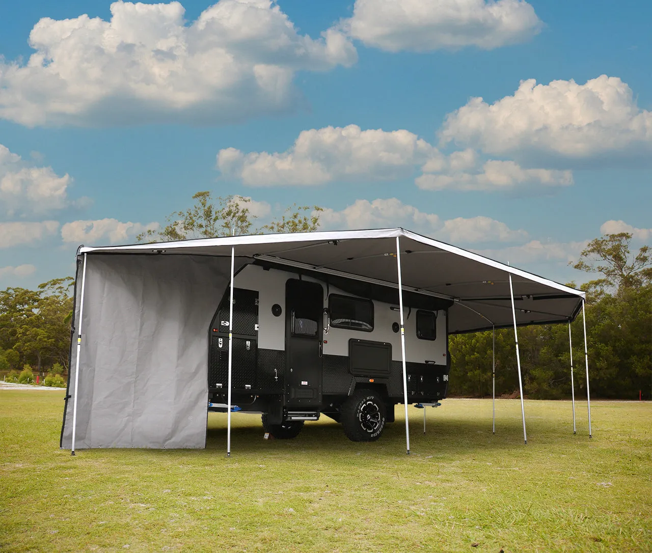 SALE OUTBOUND Supa Wing 4.2m (suits 15ft vans) Valance Awning- 270 degree-