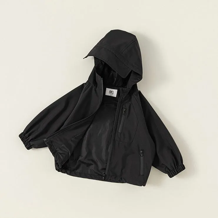 Samuel Zipped Hooded Windbreaker Jacket