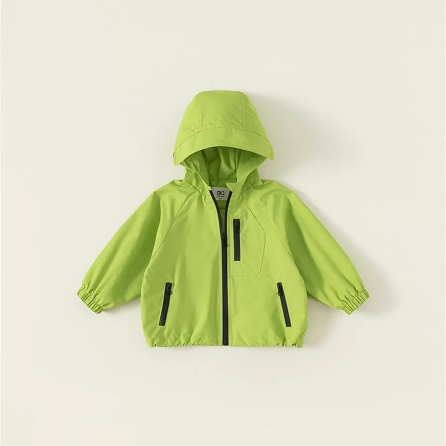 Samuel Zipped Hooded Windbreaker Jacket