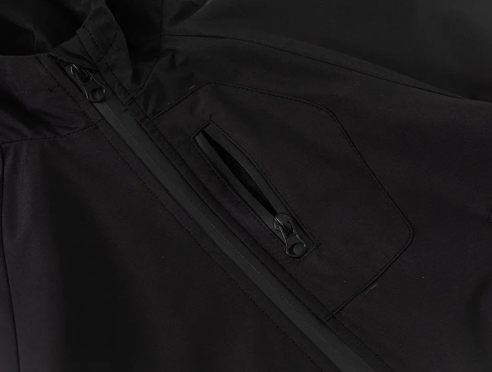 Samuel Zipped Hooded Windbreaker Jacket