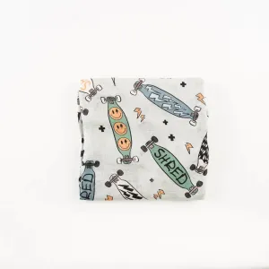 Skater Kid Muslin Blanket