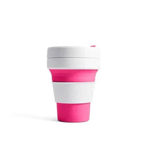 Stojo Collapsible Pocket Cup - Pink