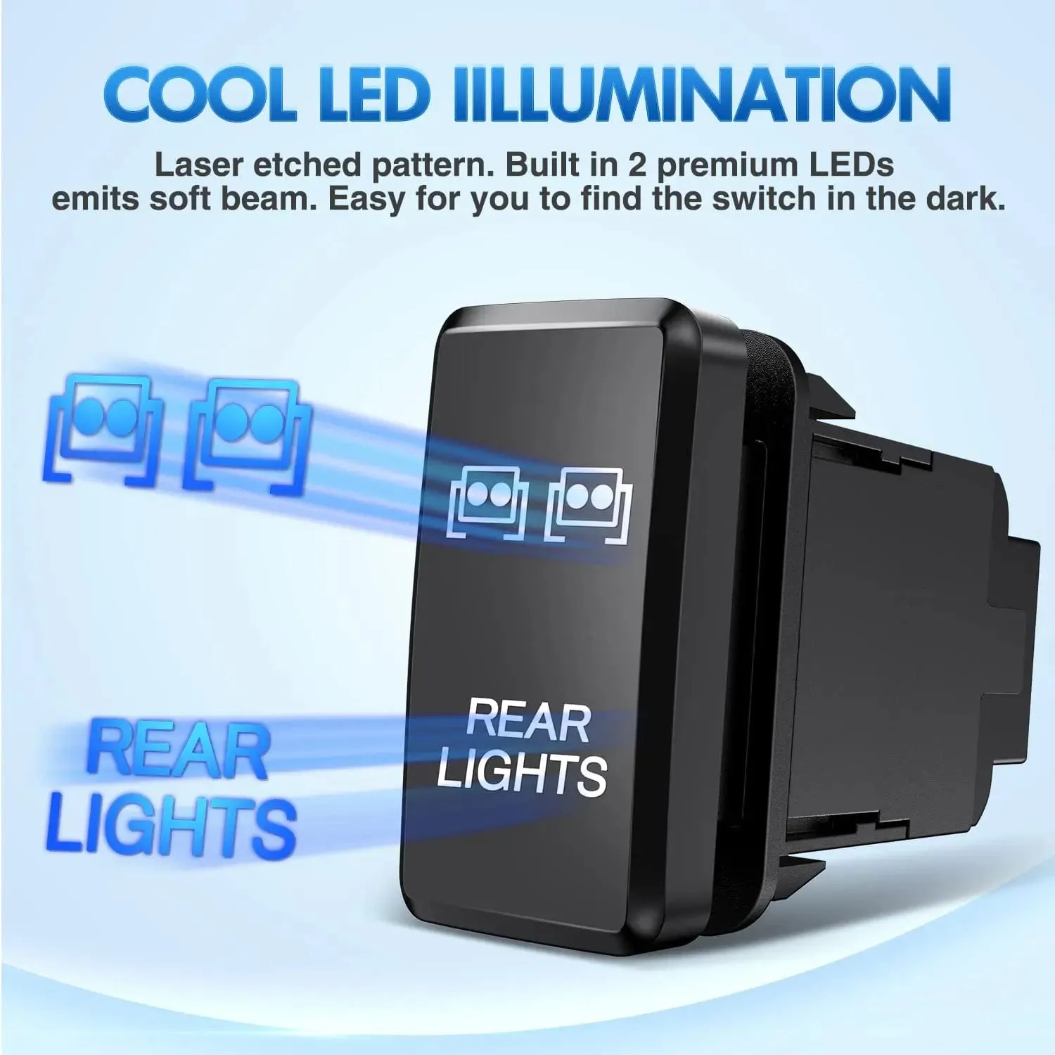 Toyota Rear Lights Push Button ON/Off Tall Switch