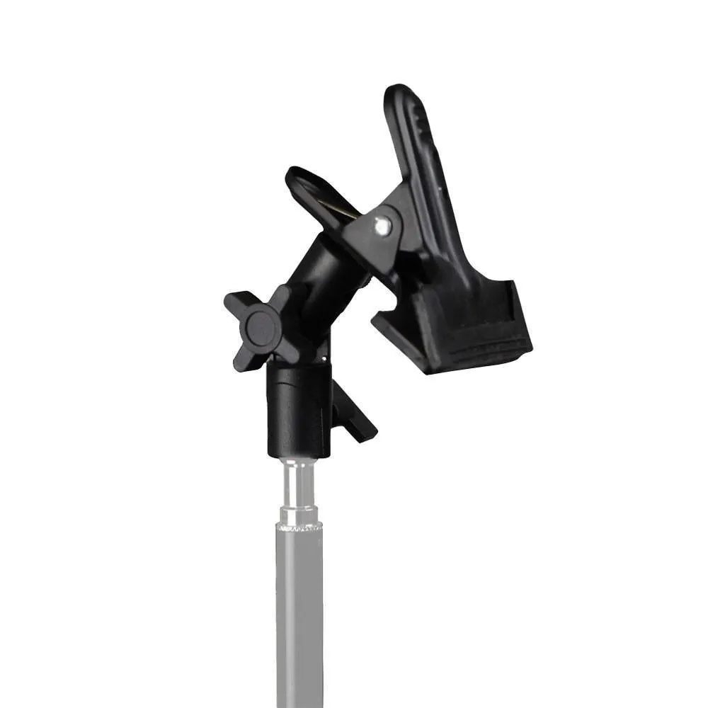 White / Black Double Sided Pop Up Backdrop with Stand and Peg Kit (1.5 x 2.1M) - Bundle