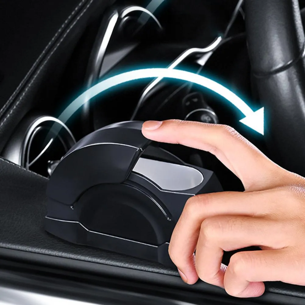 Windproof Car Ashtray With Blue LED Light