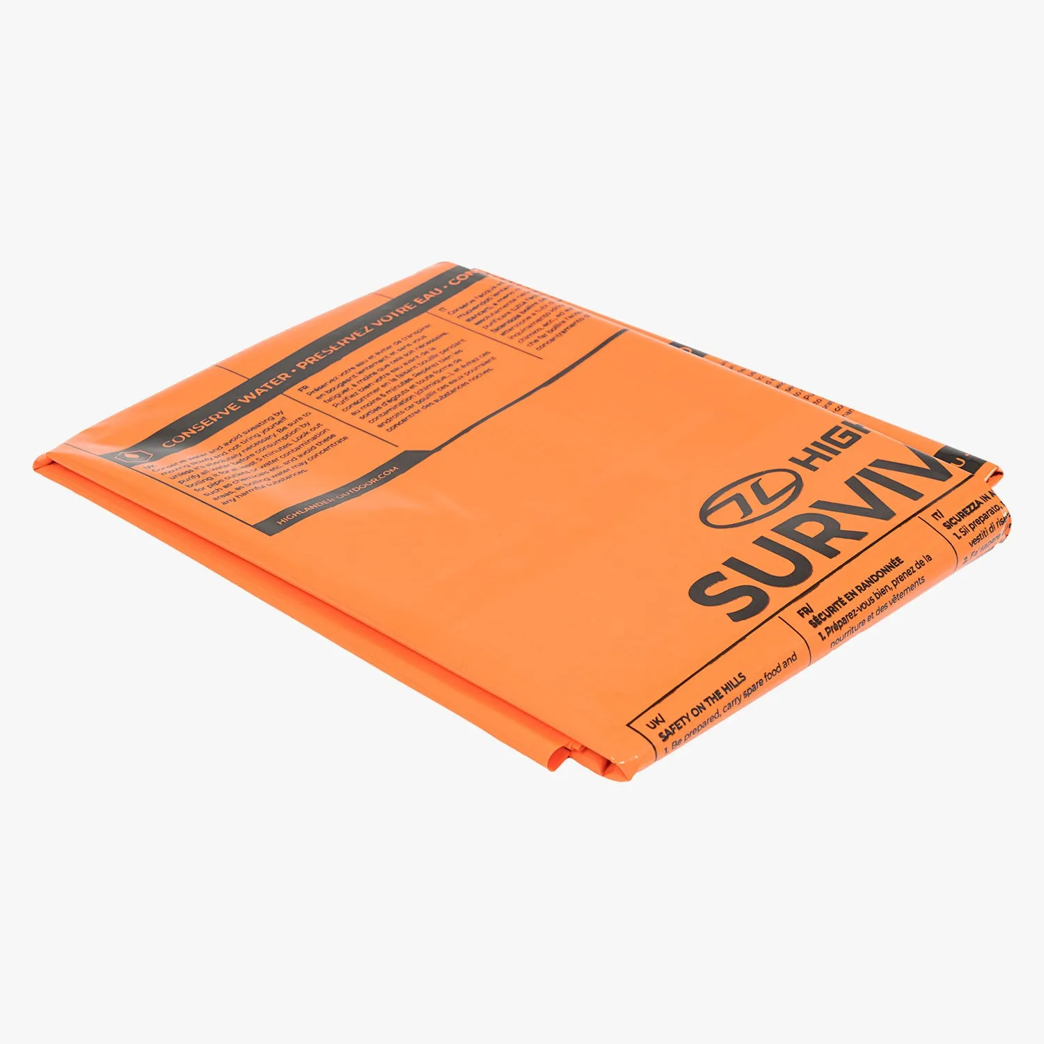 XL Survival Bivvy Bag, Orange