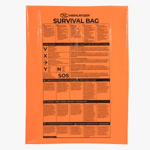 XL Survival Bivvy Bag, Orange
