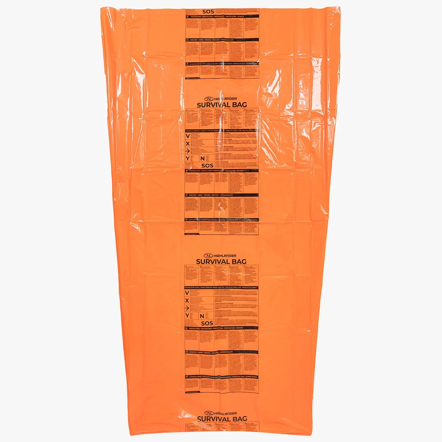 XL Survival Bivvy Bag, Orange